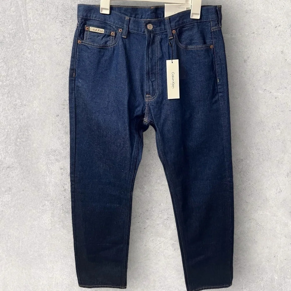 Men’s Calvin Klein Jeans standard straight size 32x32 new dark wash - Picture 2 of 9